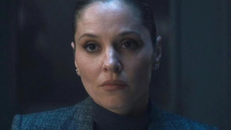 Heather looking angry in Daredevil: Born Again Season 2.