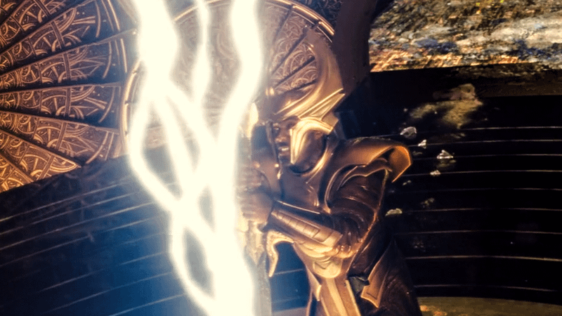 Idris Elba as Heimdall.