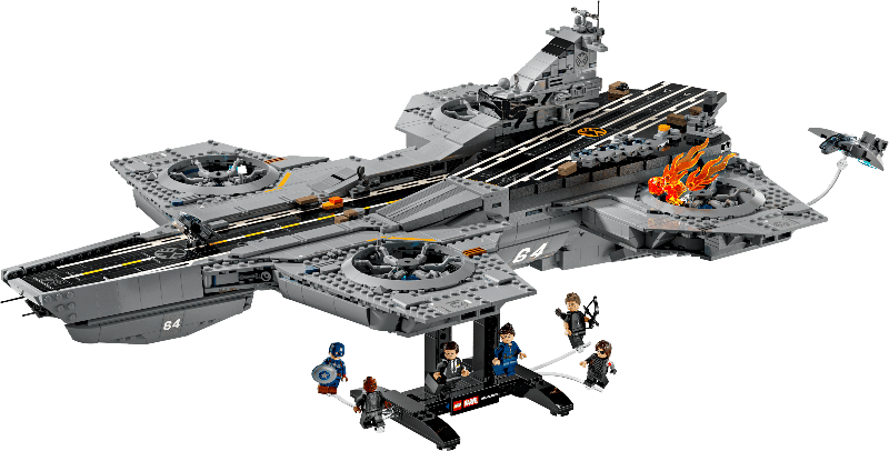 Marvel helicarrier set from LEGO 