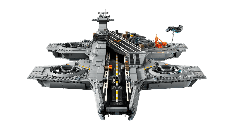 Marvel helicarrier set from LEGO 
