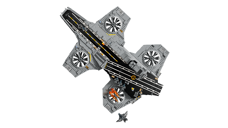 Marvel helicarrier set from LEGO 