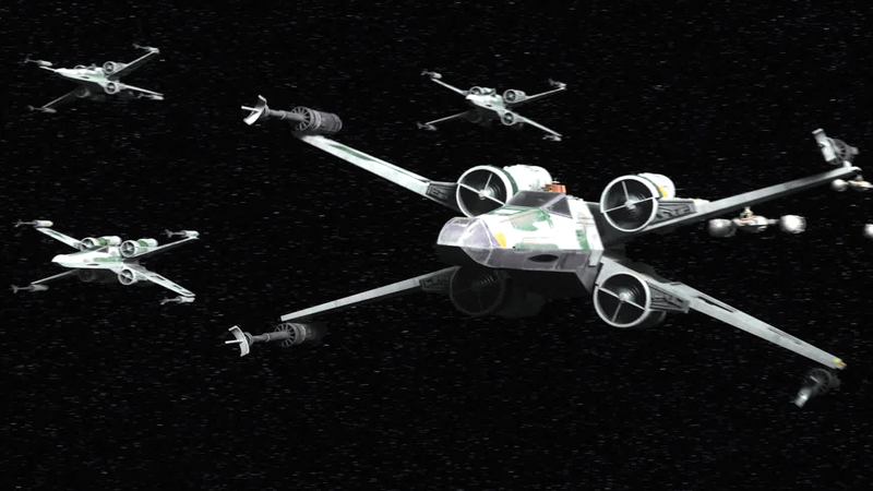 X-Wing in Star Wars Rebels Season 4, Episode 9