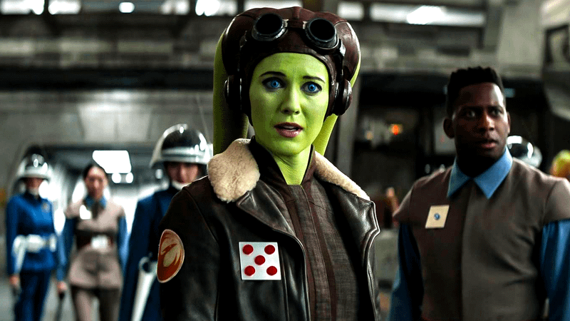 Mary Elizabeth Winstead as Hera Syndulla in Ahsoka Season 1 finale.