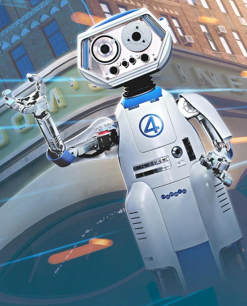 HERBIE in the Fantastic Four First Steps Poster