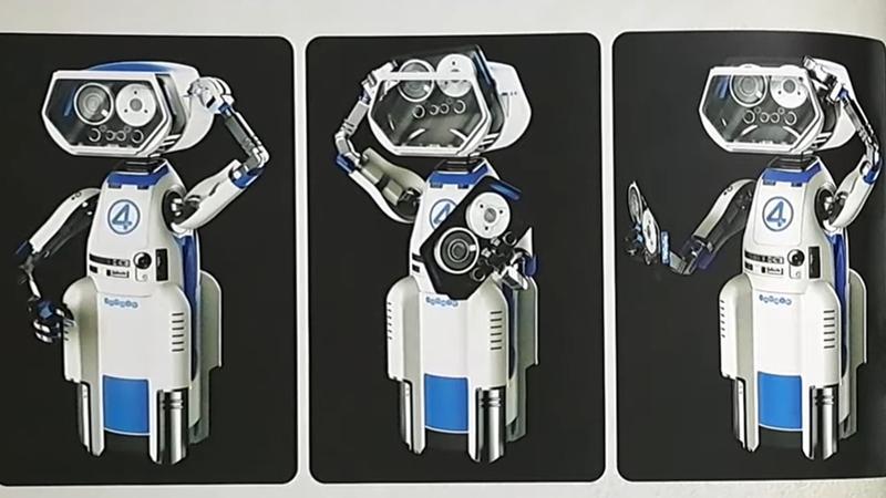 HERBIE in the Fantastic Four First Steps Scrapped Designs