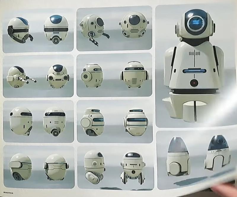 HERBIE in the Fantastic Four First Steps Scrapped Designs