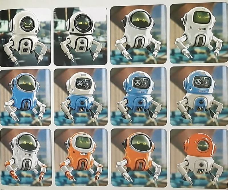 HERBIE in the Fantastic Four First Steps Scrapped Designs