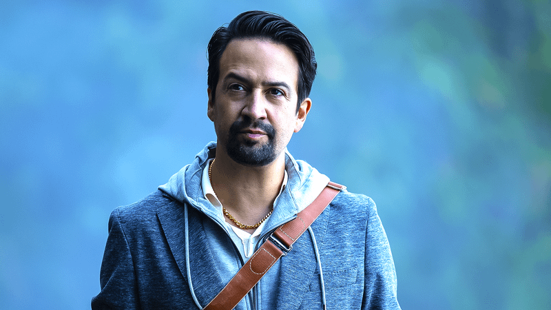 Lin-Manuel Miranda as Hermes in 