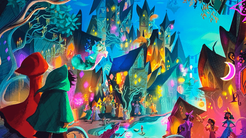 magical realm in 'Hexed.'