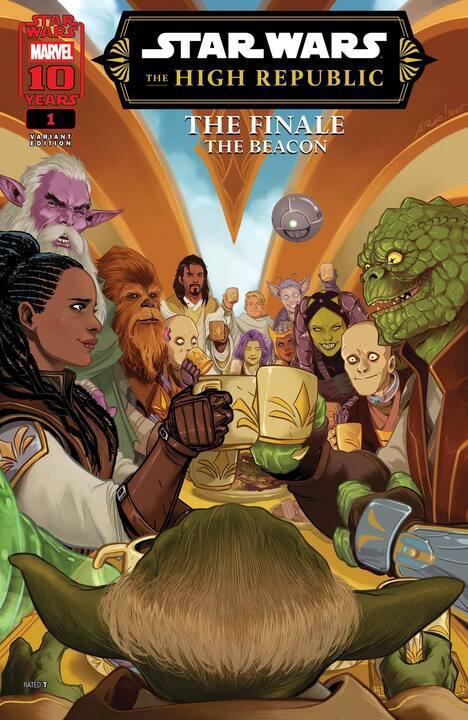The High Republic: The Finale comic cover.