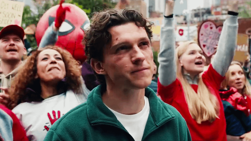 Peter Parker at Spider-Man parade in Brand New Day.