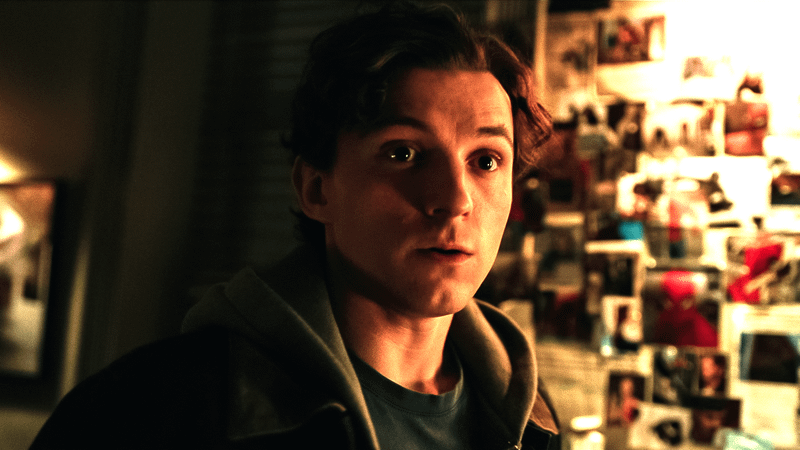 Tom Holland as Spider-Man in Spider-Man: Brand New Day.