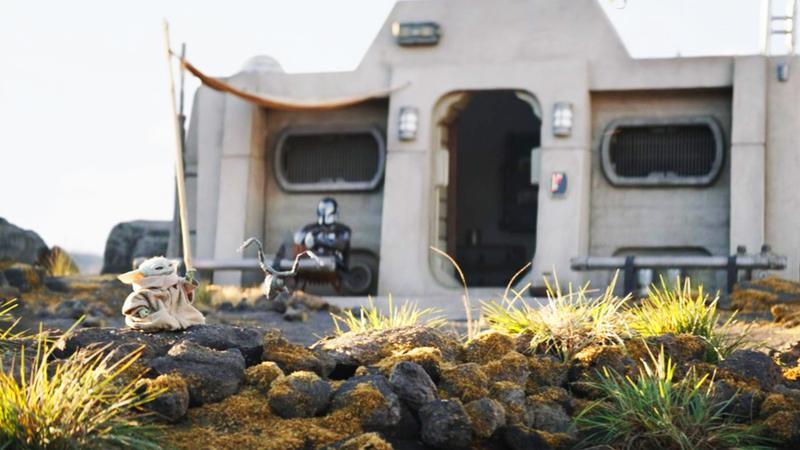 Din Djarin and Grogu’s home from The Mandalorian Season 3.