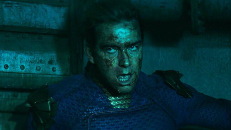 Antony Starr as Homelander in The Boys Season 5, Episode 4.