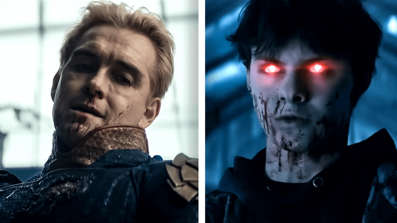 Homelander and Ryan in The Boys.