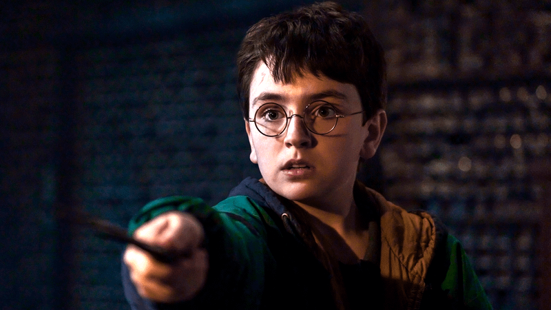 Dominic McLauglin as Harry Potter in HBO Season 1.