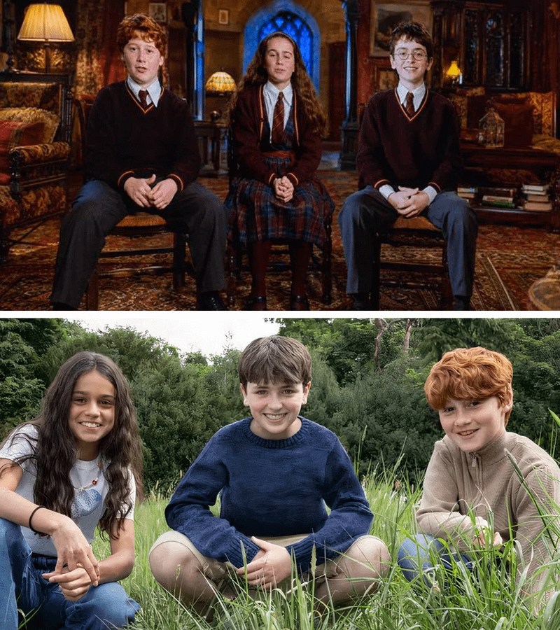 Harry Potter trio.