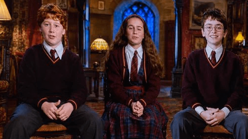 Harry Potter press tour.