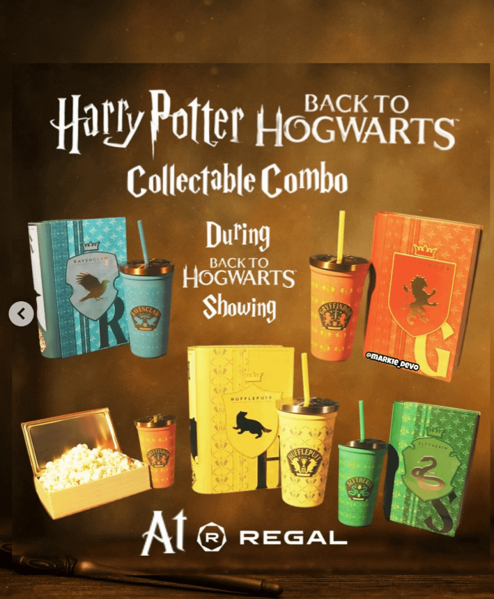 Harry Potter collectible combo for Back to Hogwarts showing