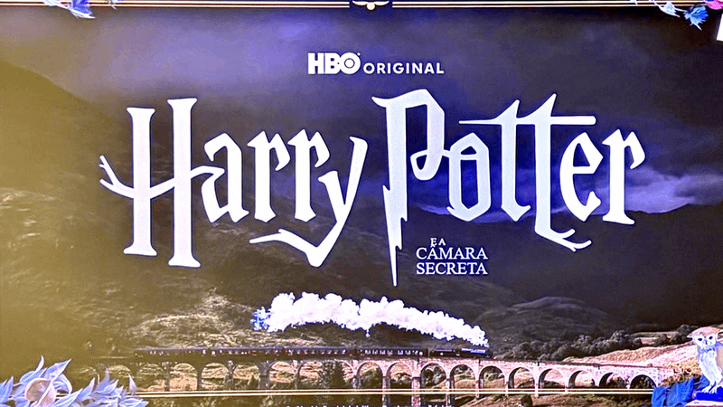 HBO Harry Potter Season 2, Harry Potter and the Chamber of Secrets logo.