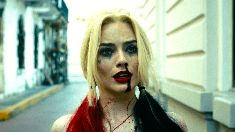 Margot Robbie as Harley Quinn