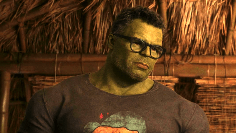 Mark Ruffalo’s Hulk in She-Hulk: Attorney at Law.