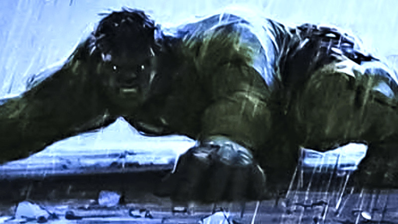 A terrifying concept of the Hulk.