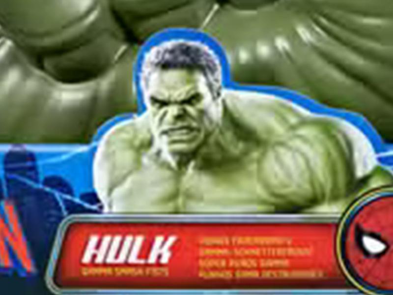 Hulk's redesign.