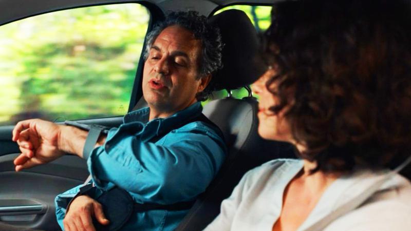 Bruce Banner and Jennifer Walters in She-Hulk.