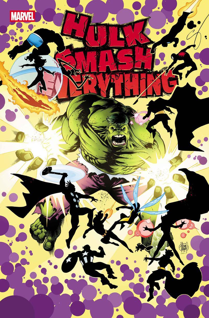 Hulk in Hulk Smash Everything comic. 