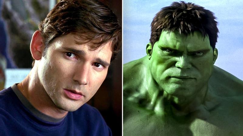 Eric Bana as Hulk and Bruce Banner.