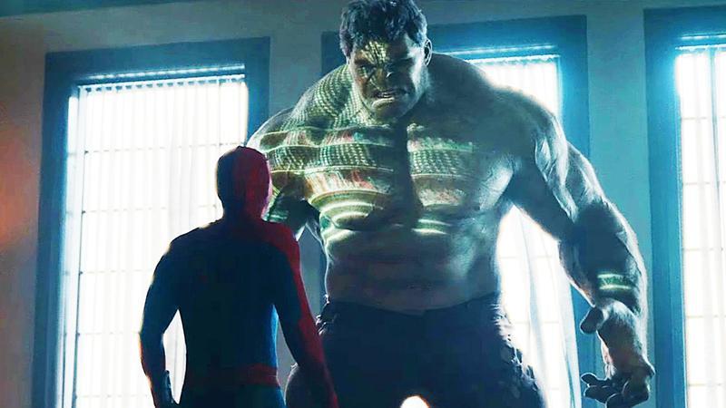 Spider-Man faces The Hulk in Brand New Day.