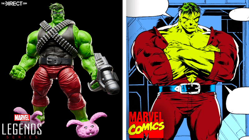 Professor Hulk Marvel Legends figure, Professor Hulk in The Incredible Hulk 382