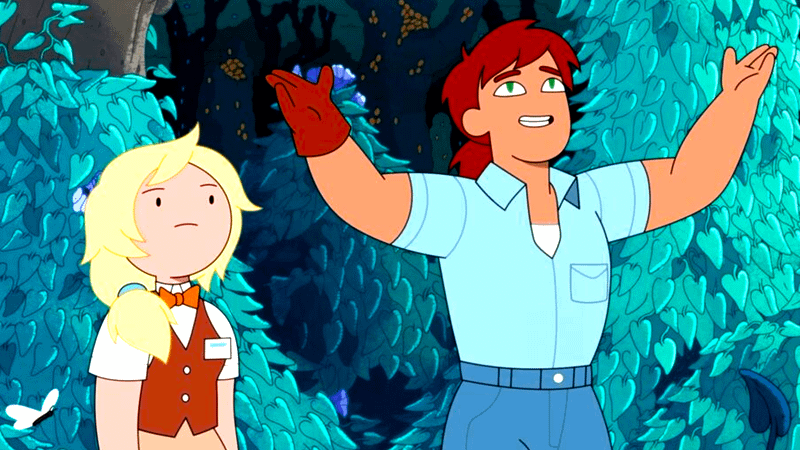 Fionna & Hunter in Fionna & Cake 