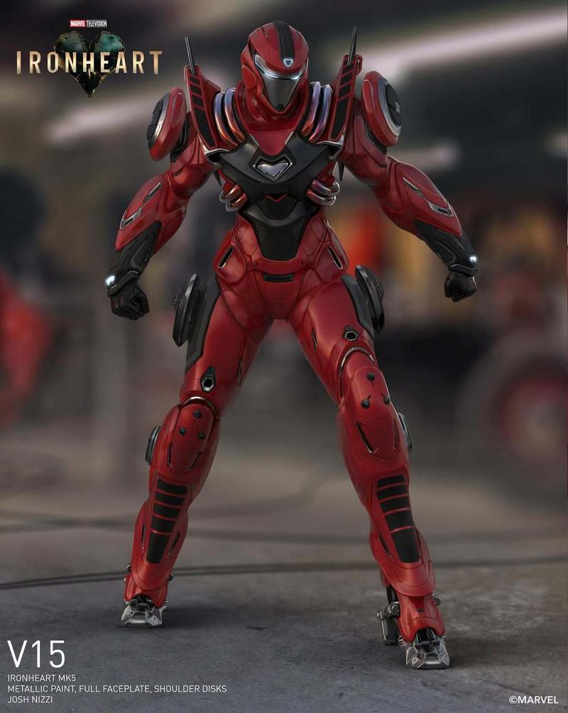 Ironheart finale magic suit concept art
