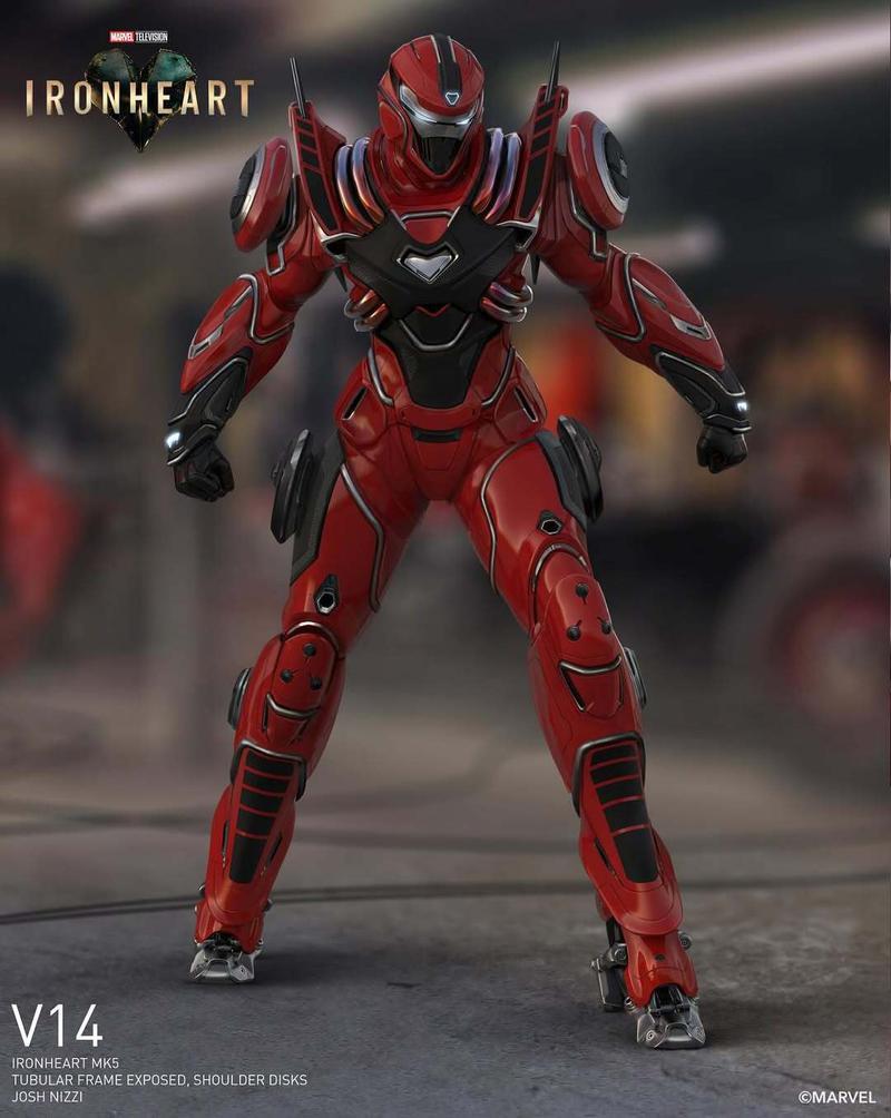 Ironheart finale magic suit concept art