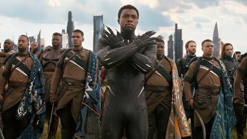 King T’Challa and other Wakandans