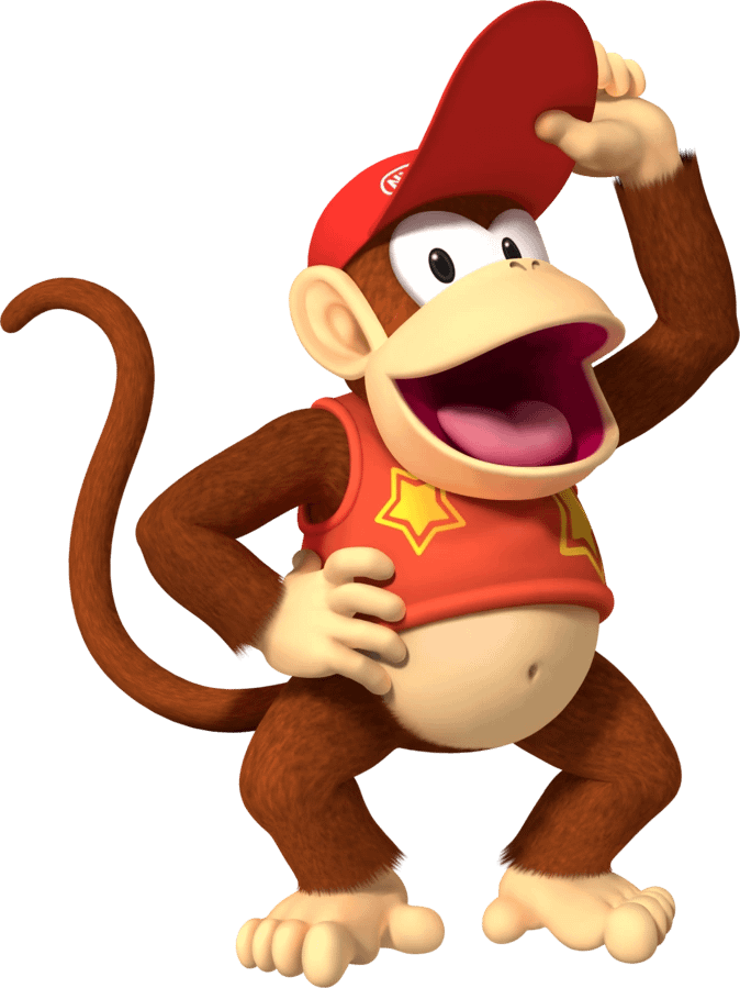 Diddy Kong's old design