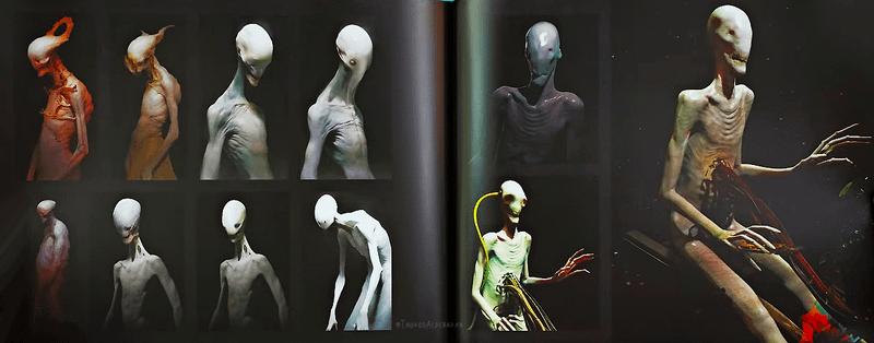 Various concepts of Mr. Handsome in Superman