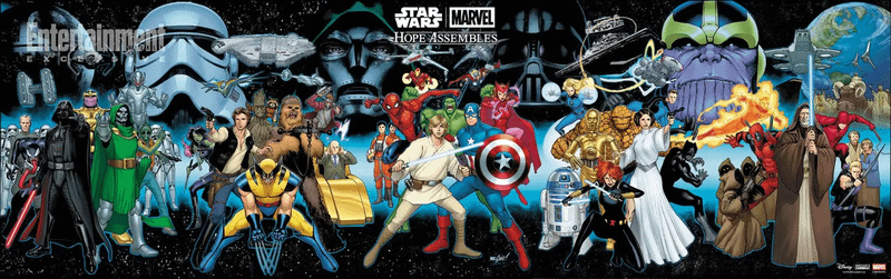 Star Wars & Marvel: Hope Assembles.