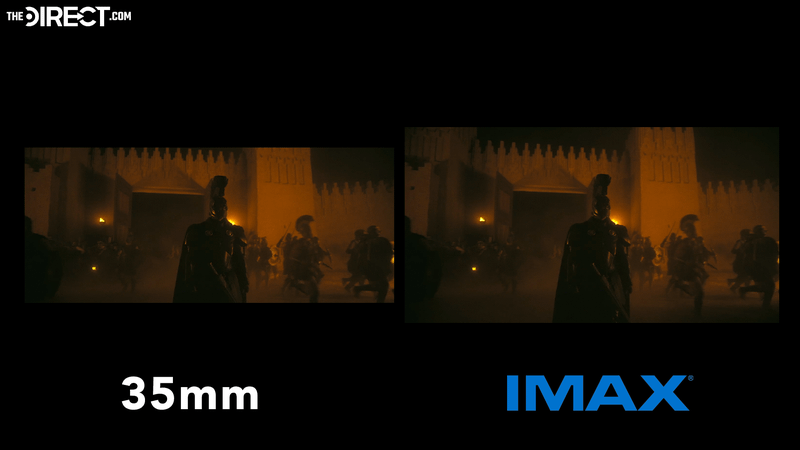 'The Odyssey' in 35mm and IMAX formats.