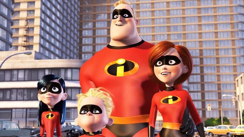 The Incredibles team / family.