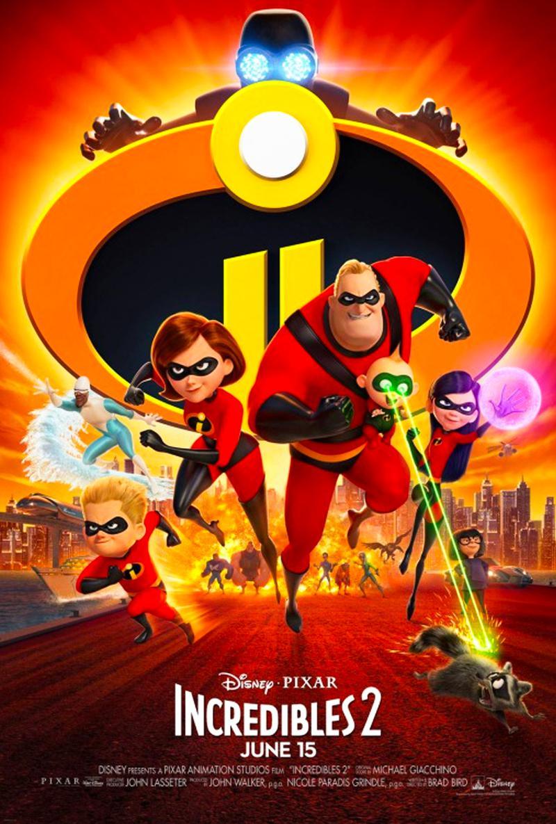 Incredibles 2 poster.