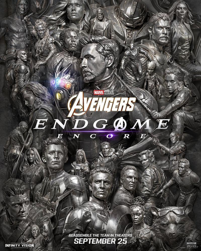 Infinity Vision poster for Avengers: Endgame Encore.