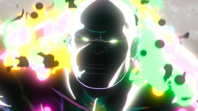 Infinity Hulk Powering up in Marvel Zombies.