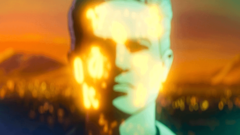 Bruce Banner sacrificing himself to become Infinity Hulk.
