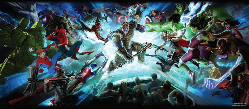 Avengers Infinity Defense Concept art