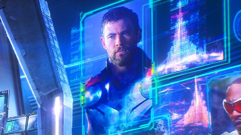 Chris Hemsworth as Thor for Avengers: Infinity Defense.