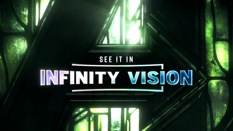 Avengers Doomsday, Infinity Vision logo.