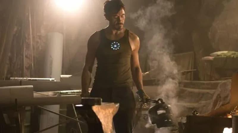 Robert Downey Jr. in Iron Man 1